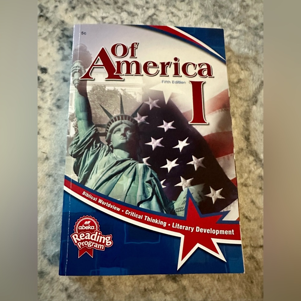 Abeka 5th Grade - Of America, I (book)
